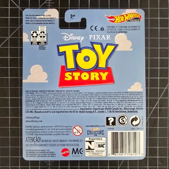 MATTEL HOT WHEELS PREMIUM 2019 DISNEY PIXAR - Picture 6 of 6